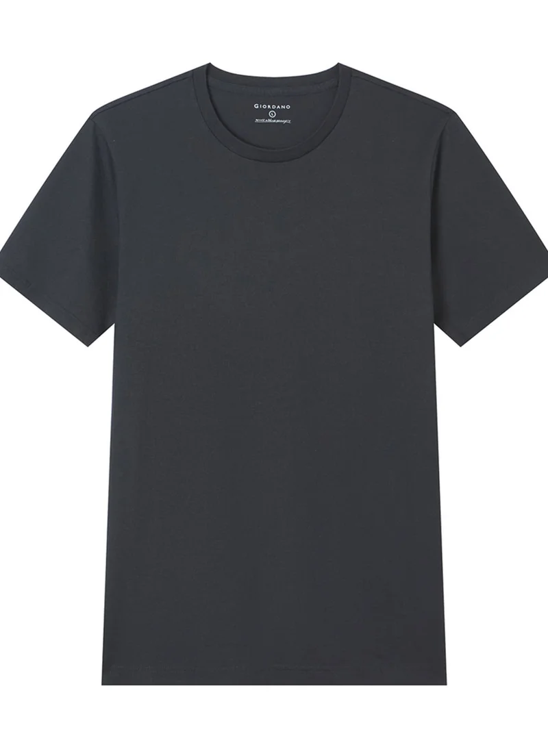 جيوردانو Men’s Slim Cotton Crew Neck Tee 3‑Pack Essentials